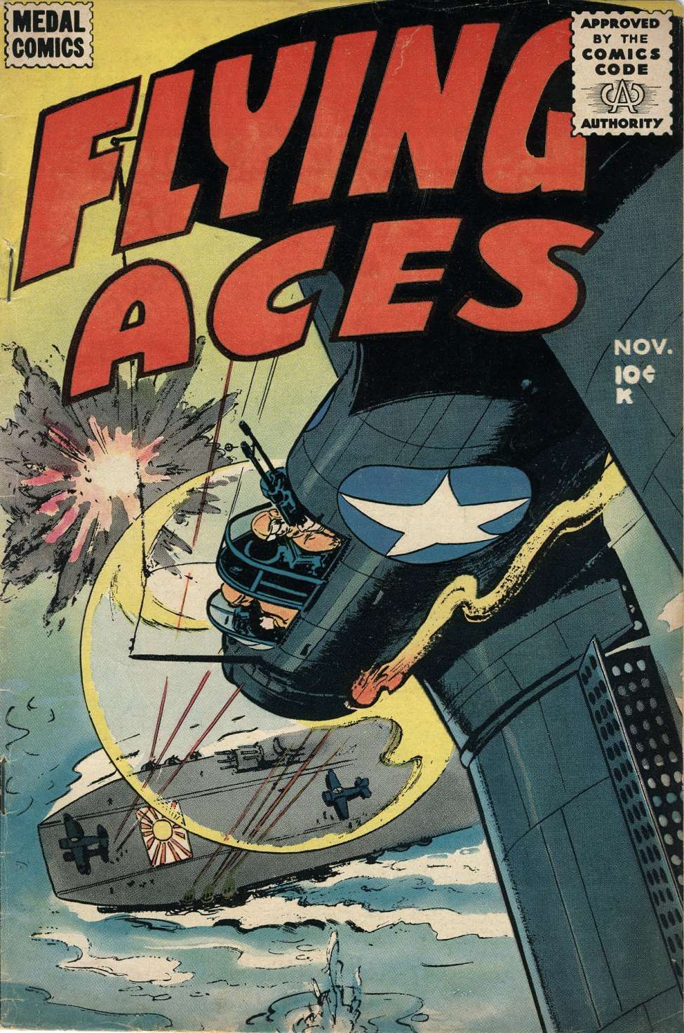 Comic Book Cover For Flying Aces 3