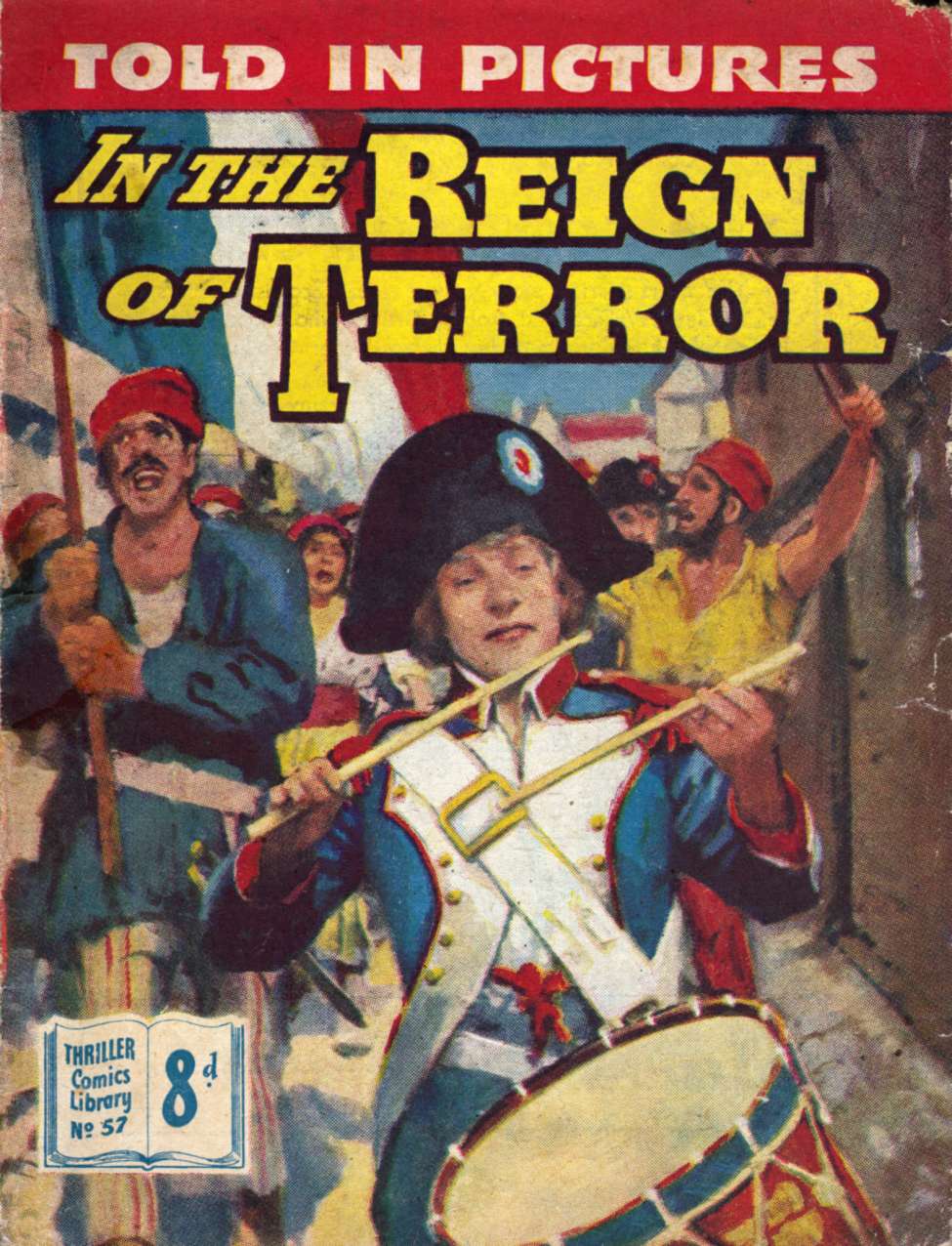 Book Cover For Thriller Comics Library 57 - In the Reign of Terror