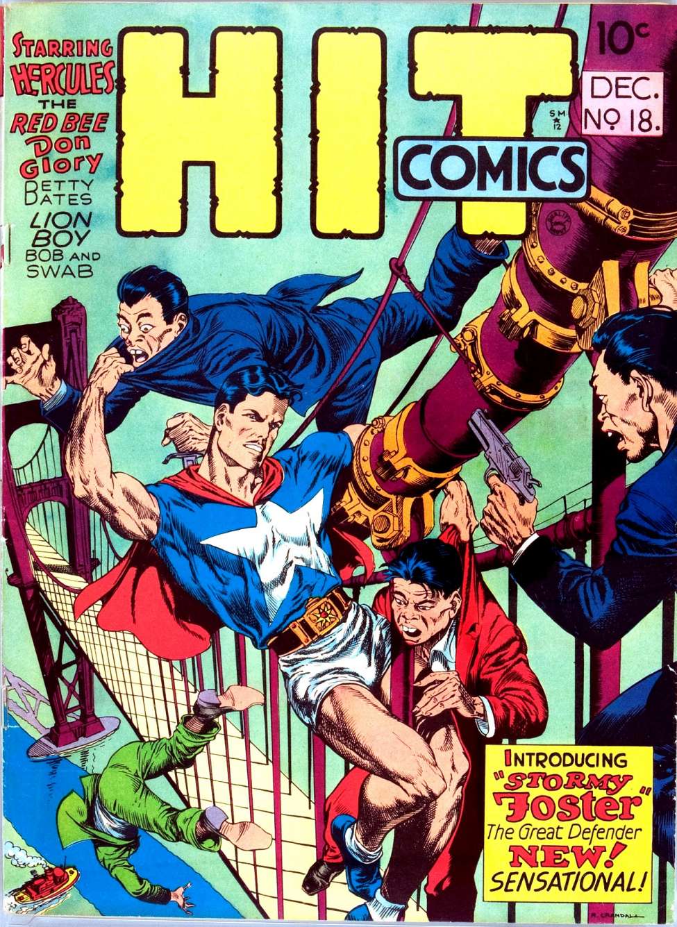 Book Cover For Hit Comics 18 - Version 2