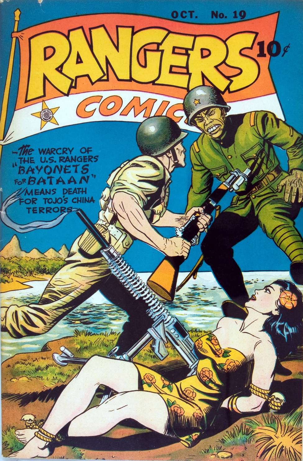 Comic Book Cover For Rangers Comics 19