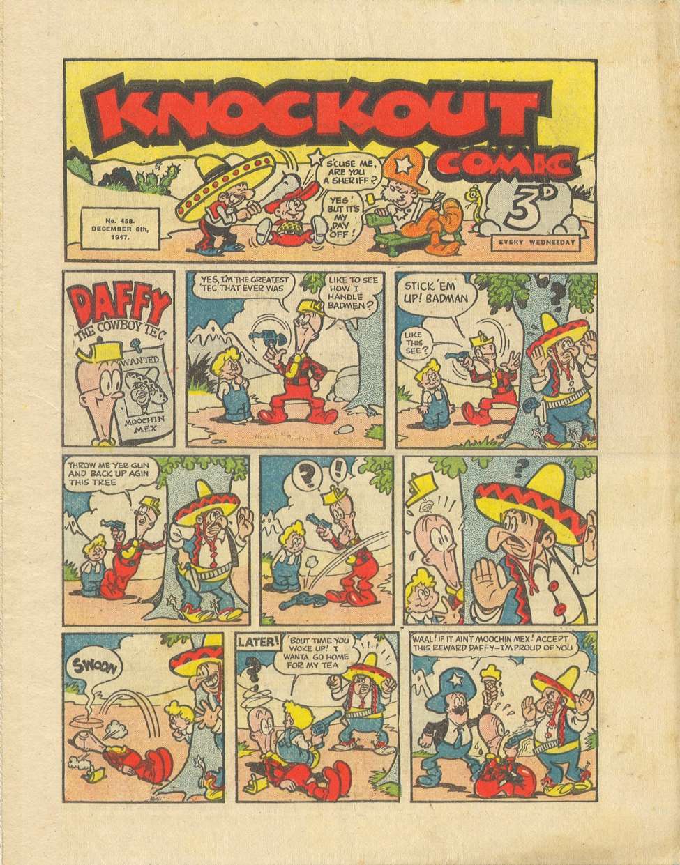 Comic Book Cover For Knockout 458