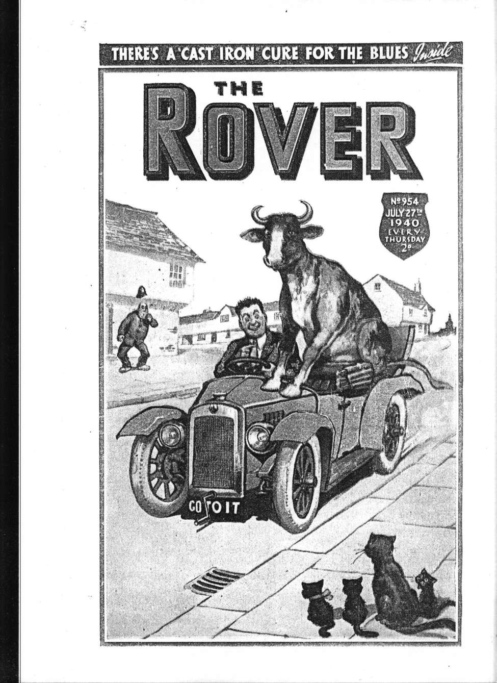 Book Cover For The Rover 954