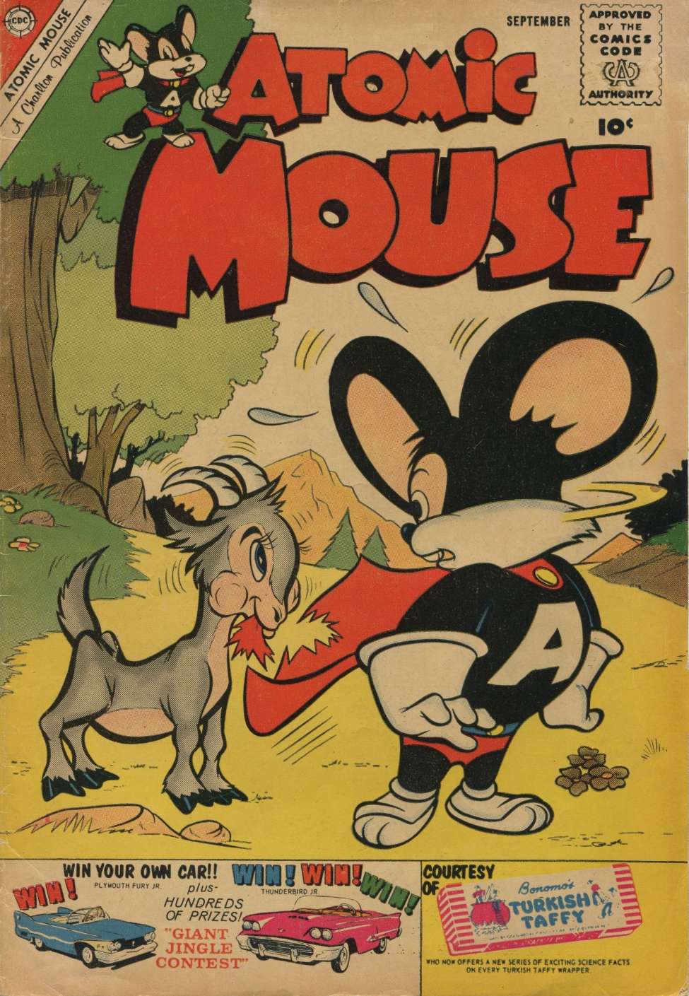 Comic Book Cover For Atomic Mouse 38