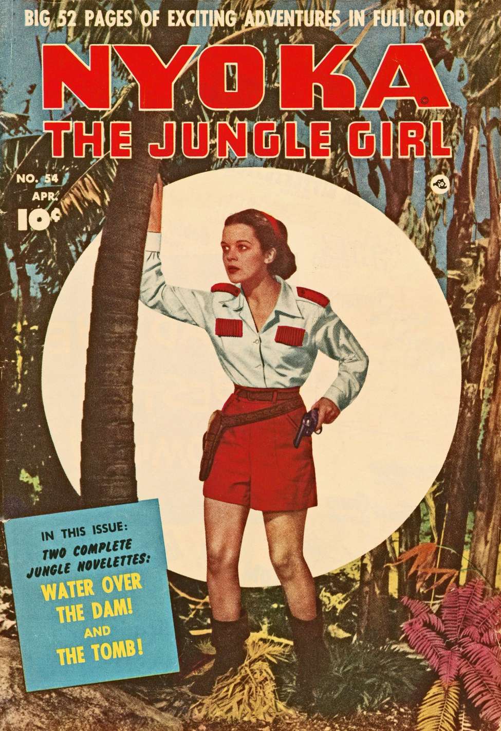 Book Cover For Nyoka the Jungle Girl 54 - Version 2