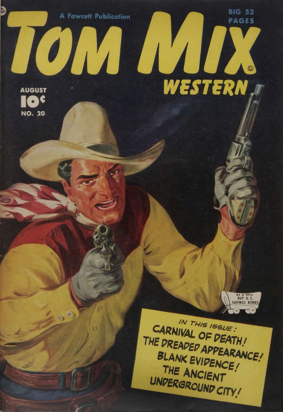 Book Cover For Tom Mix Western 20