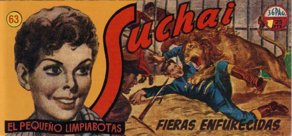 Comic Book Cover For Suchai 63 - Fieras Enfurecidas