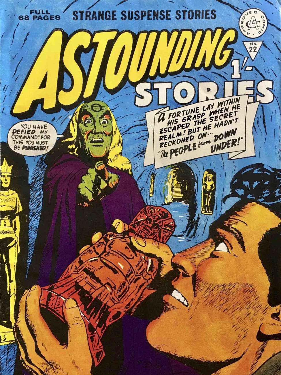 Book Cover For Astounding Stories 22