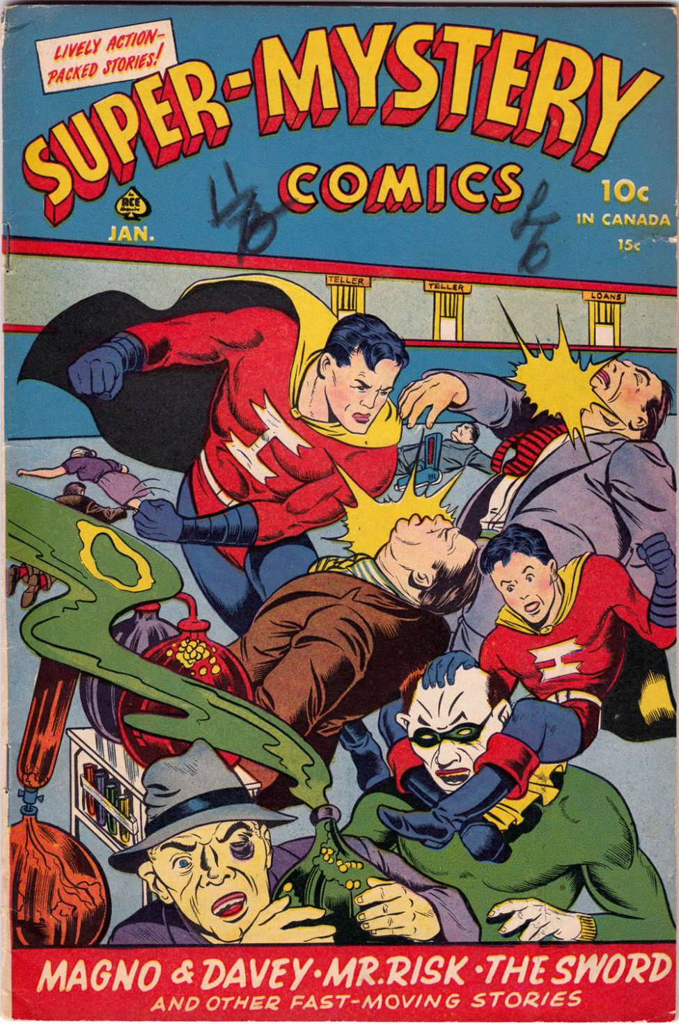 Comic Book Cover For Super-Mystery Comics v4 5