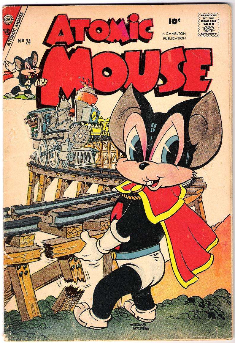 Book Cover For Atomic Mouse 24