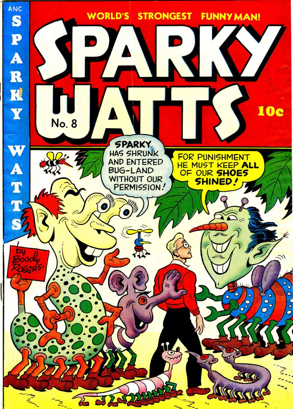 Book Cover For Sparky Watts 8