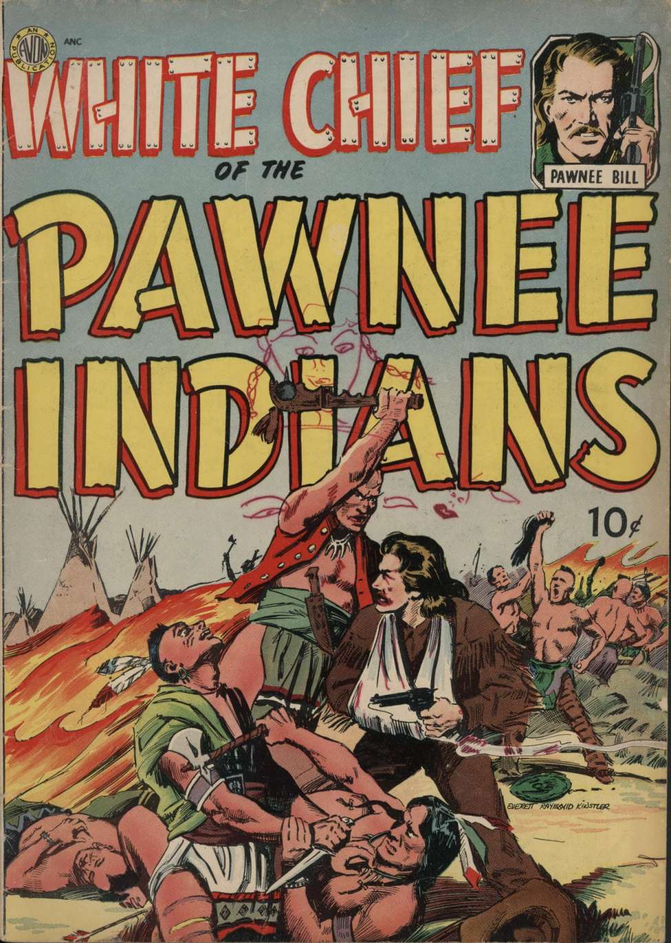 Book Cover For White Chief Of The Pawnee Indians