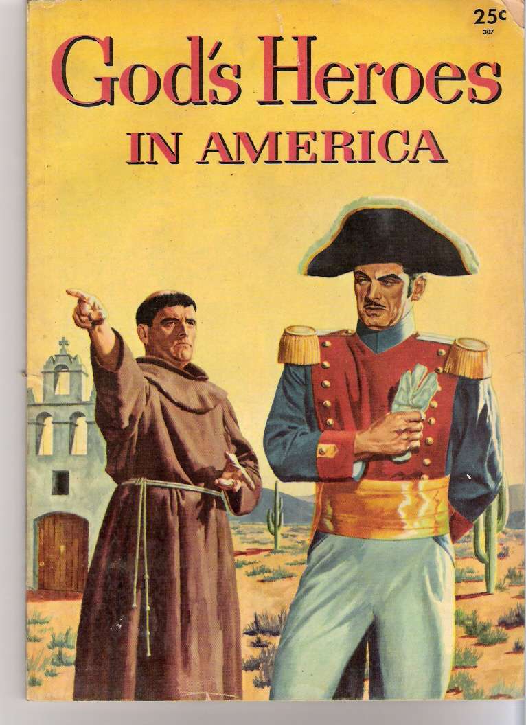 Comic Book Cover For God's Heroes In America 1