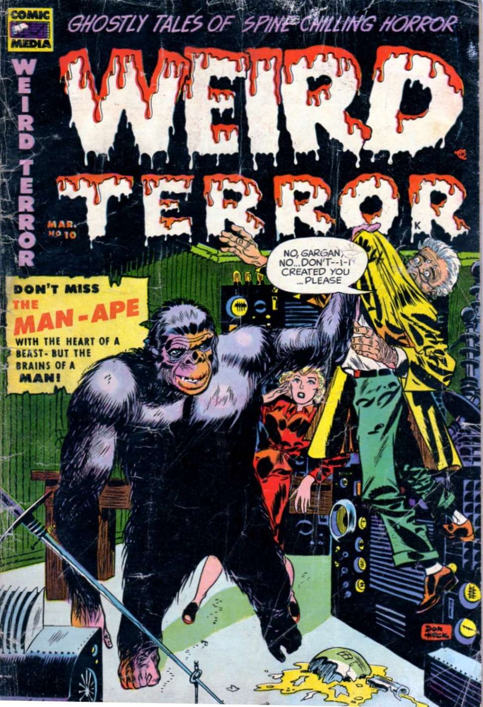 Comic Book Cover For Weird Terror 10