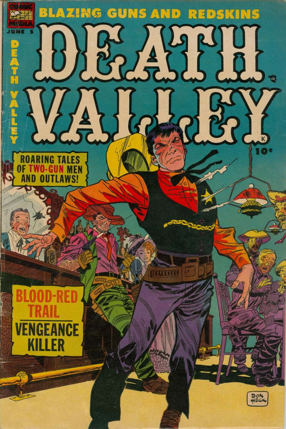 Comic Book Cover For Death Valley 5