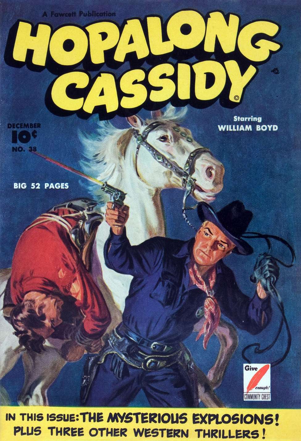 Comic Book Cover For Hopalong Cassidy 38