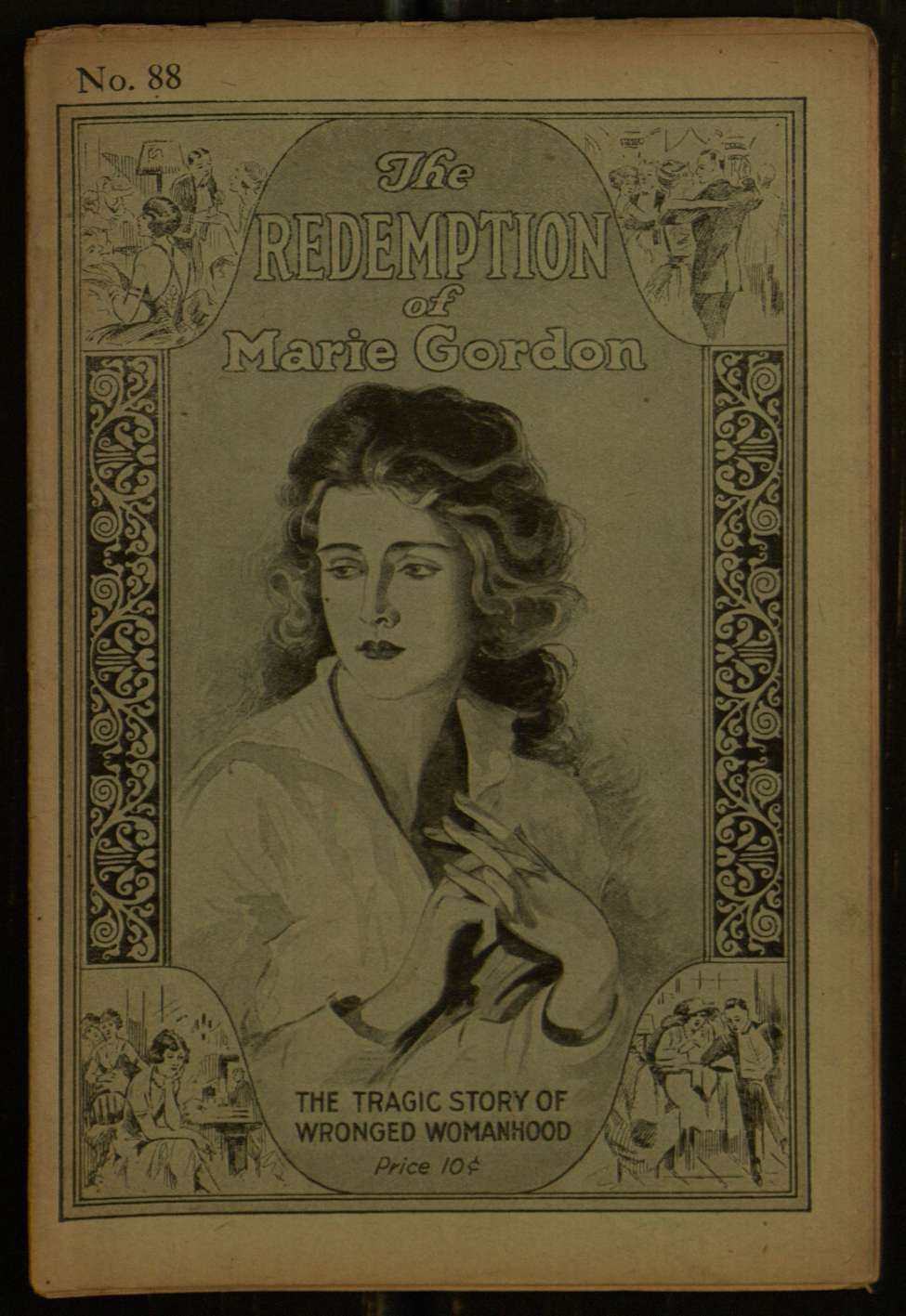 Book Cover For The Redemption of Marie Gordon 88 - Cora Lane Sherman