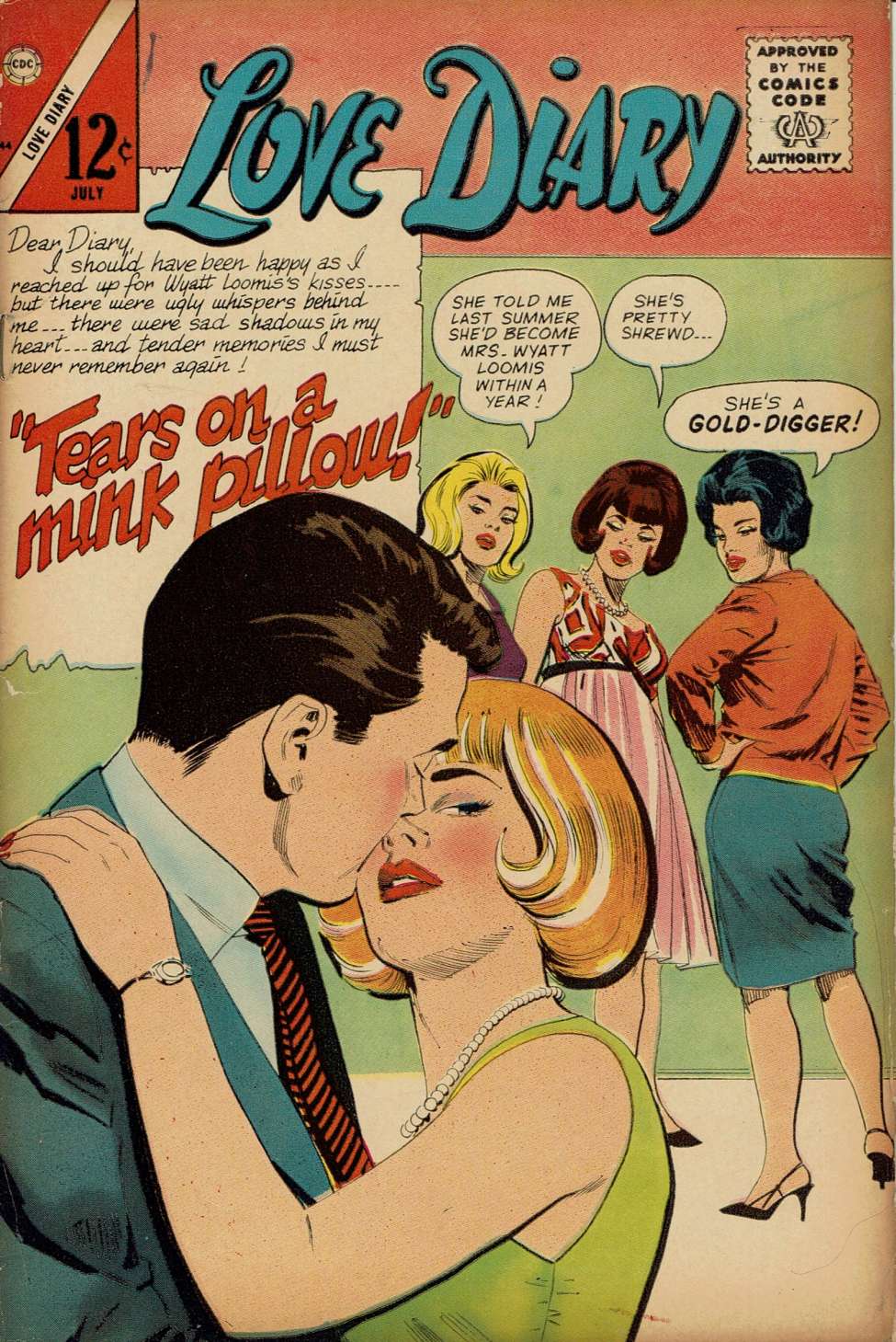 Comic Book Cover For Love Diary 44