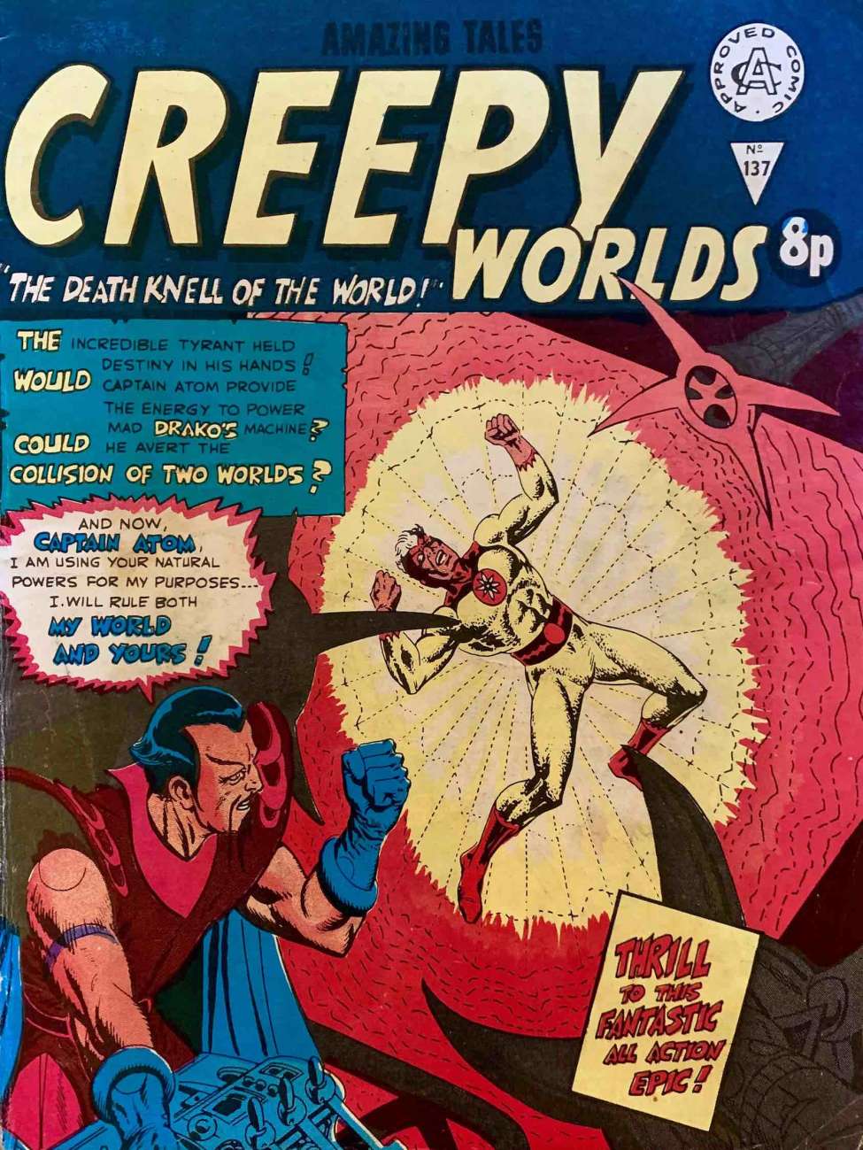 Book Cover For Creepy Worlds 137