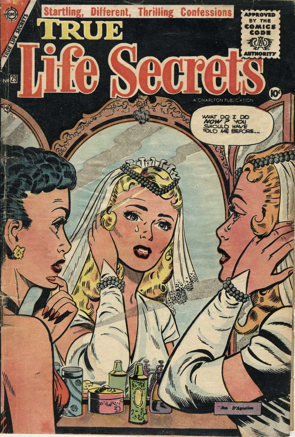 Comic Book Cover For True Life Secrets 29