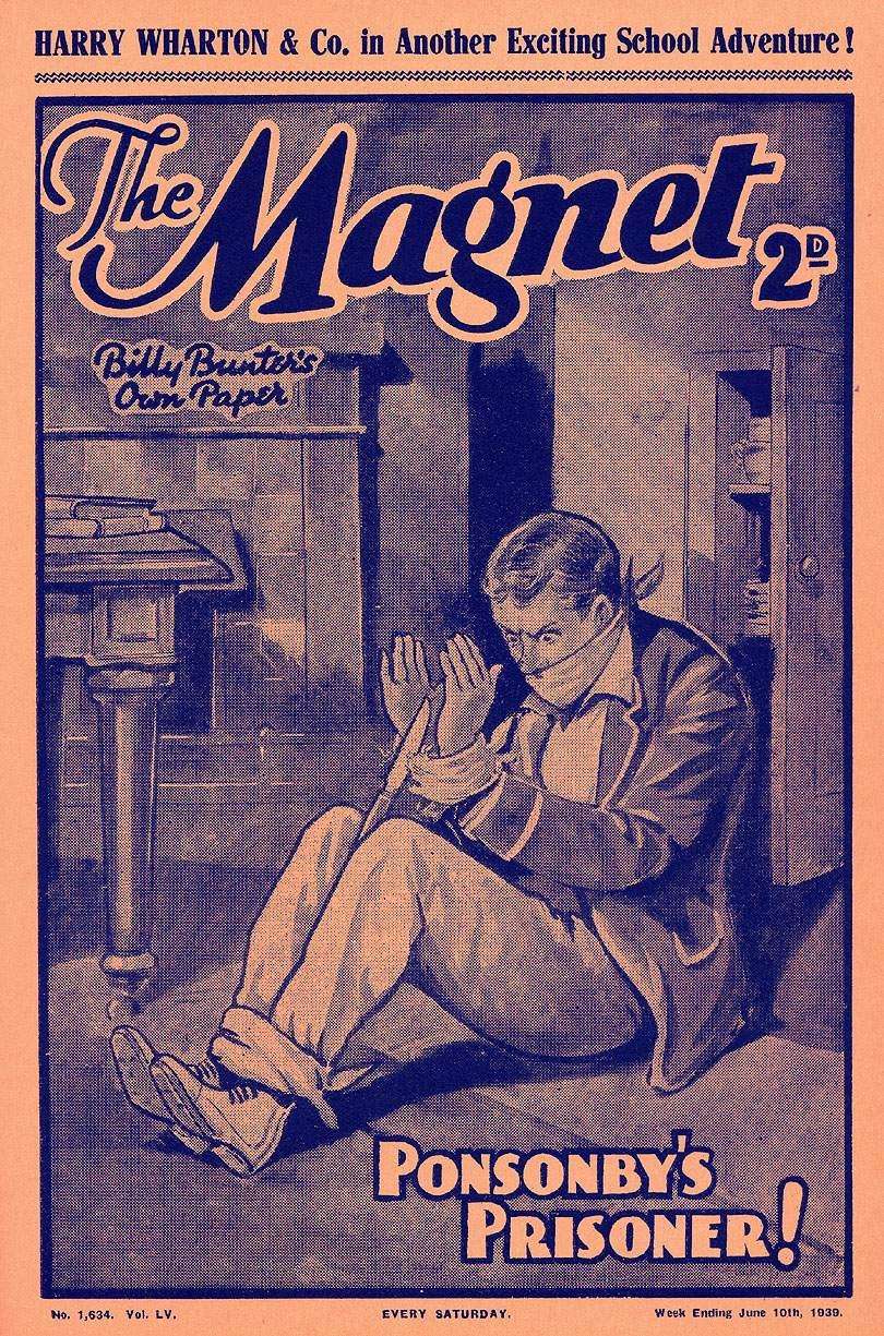 Comic Book Cover For The Magnet 1634 - The Kidnapped Cricketer!