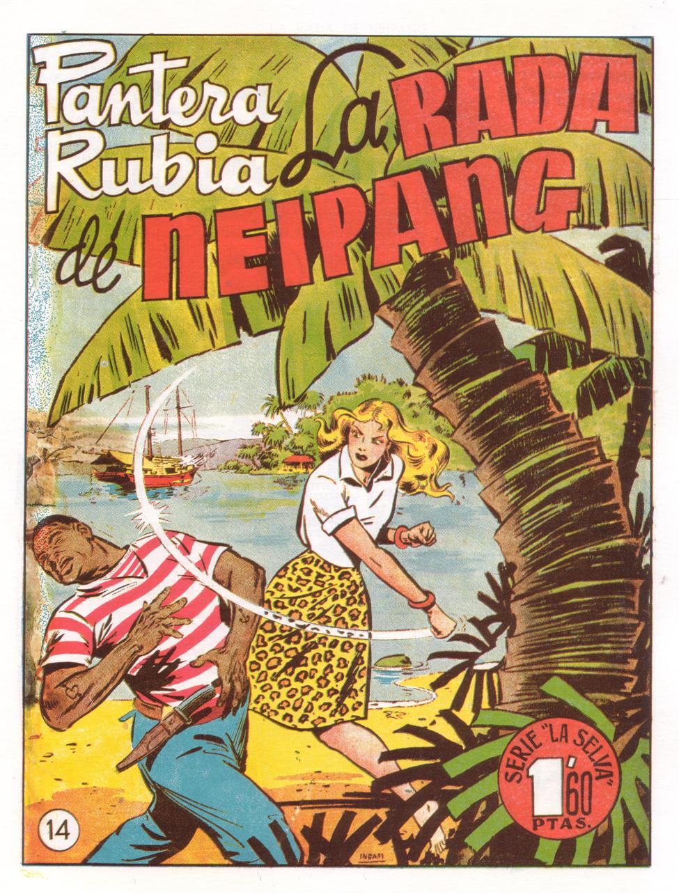 Book Cover For Pantera Rubia 10 - La Rada De Naipang