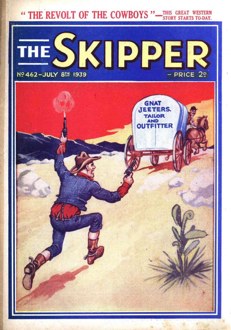 Comic Book Cover For The Skipper 462