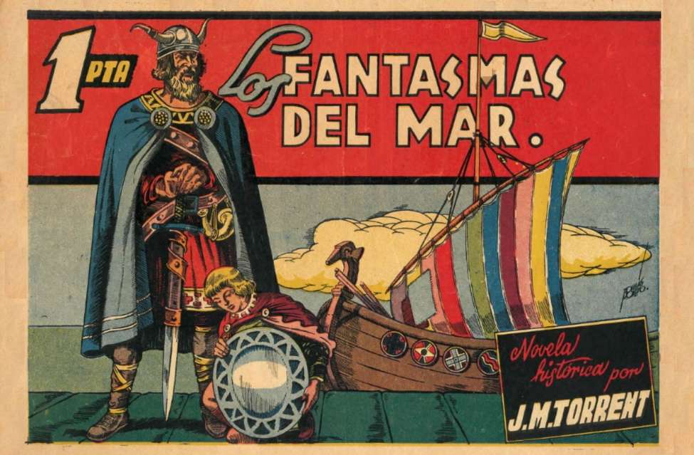Comic Book Cover For Aventuras Célebres - Los Fantasmas del Mar