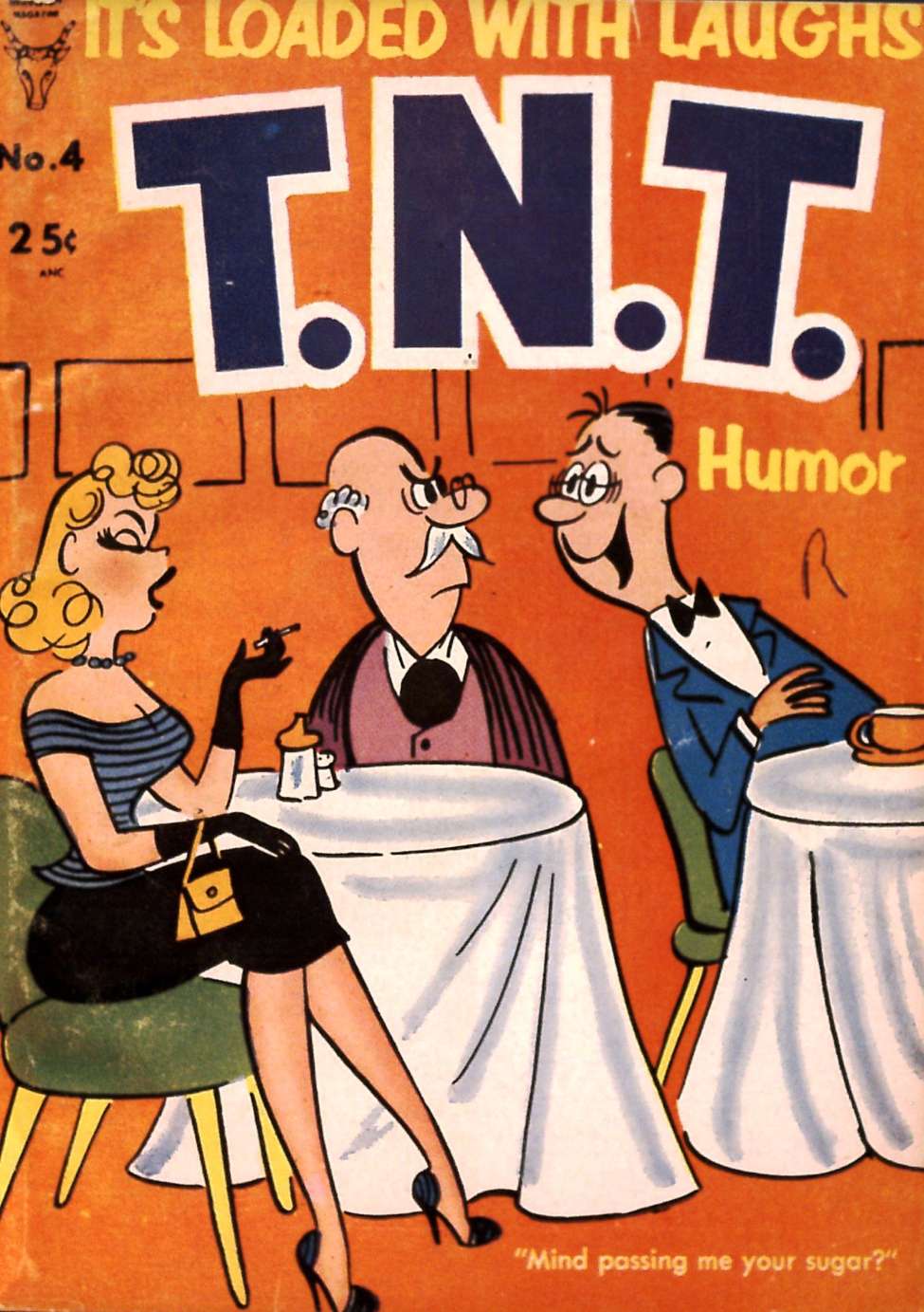 Comic Book Cover For T.N.T. 4