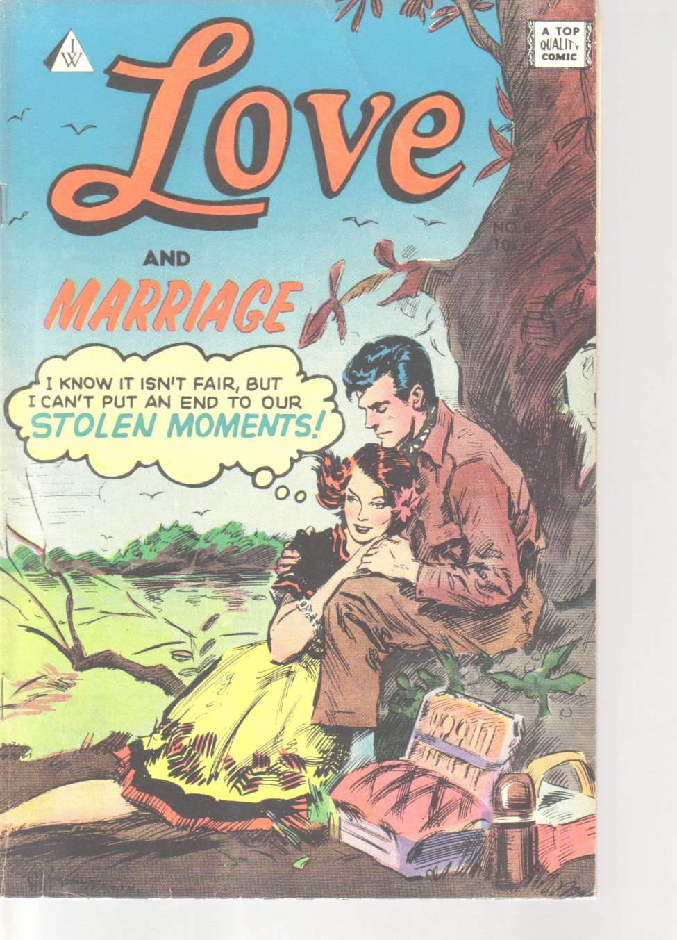 Comic Book Cover For Love and Marriage 8 - Version 1