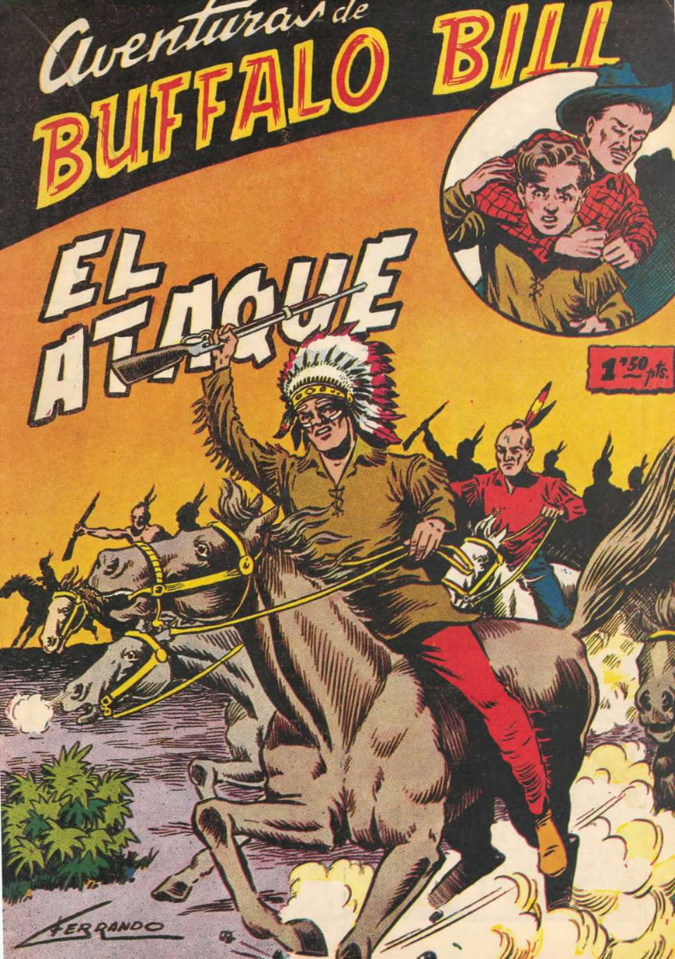 Book Cover For Aventuras de Buffalo Bill 6 El ataque
