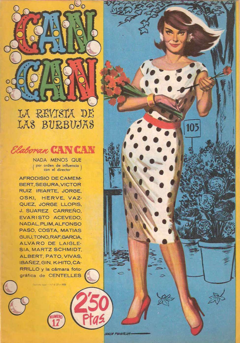 Comic Book Cover For Can Can 17