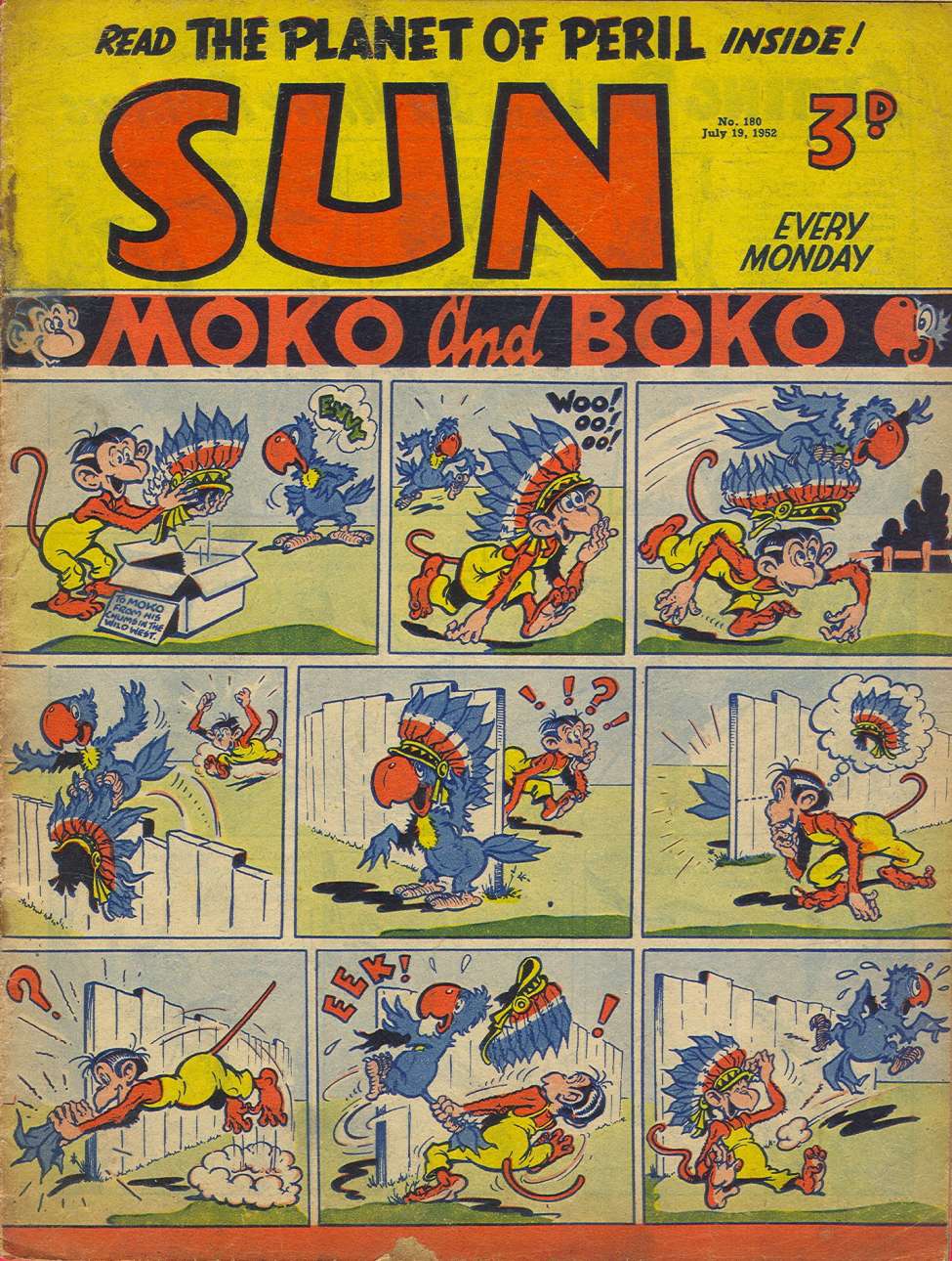 Comic Book Cover For Sun 180
