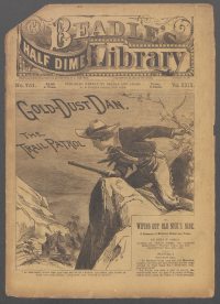 Large Thumbnail For Beadle's Half Dime Library 751 - Gold-Dust Dan, the Trail Patrol