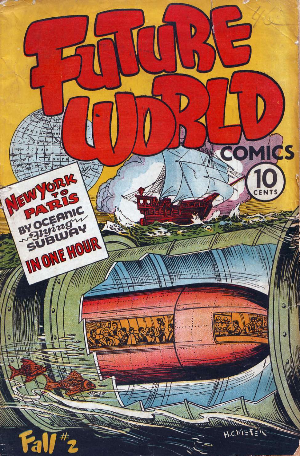 Book Cover For Future World Comics 2