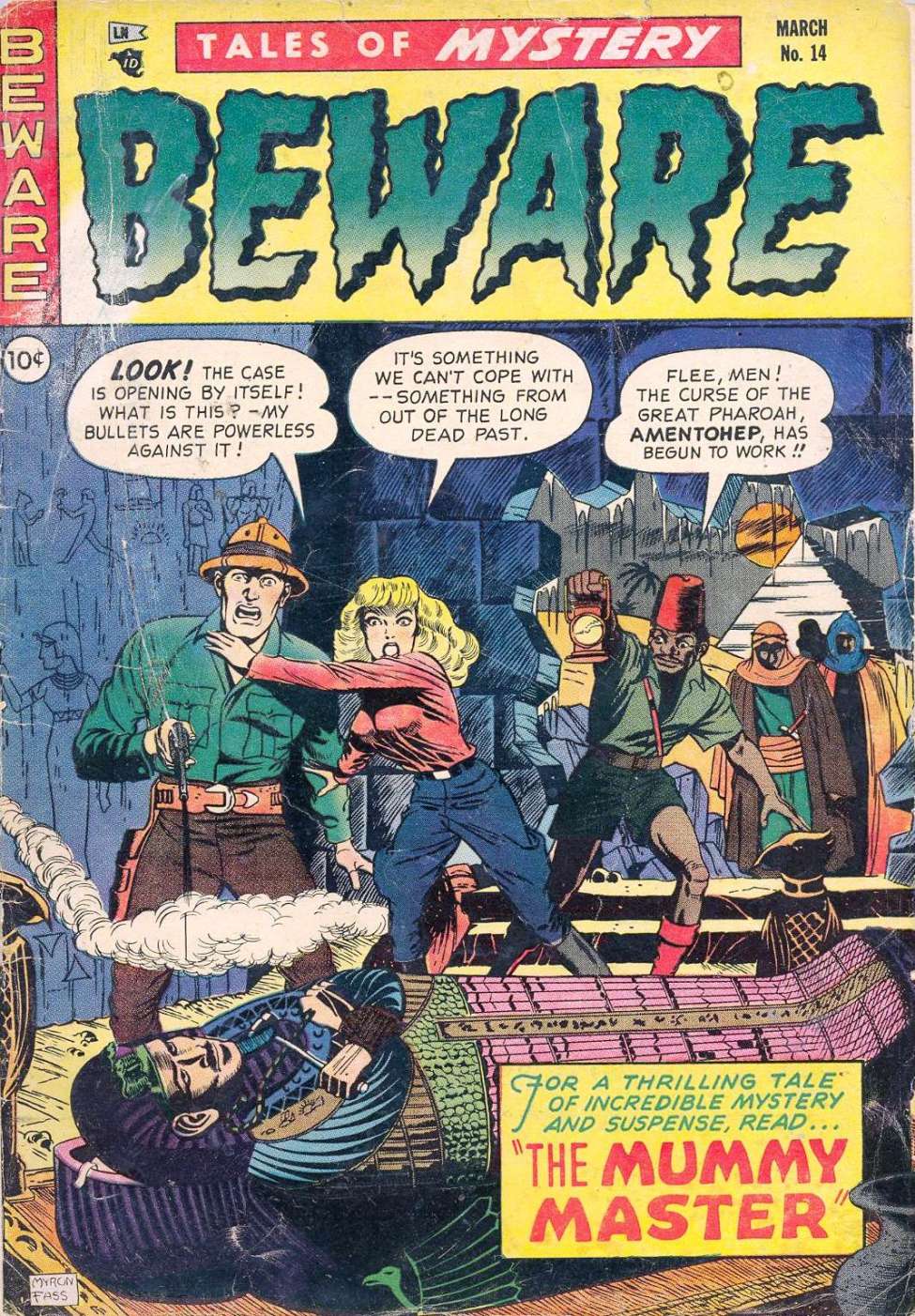 Comic Book Cover For Beware 14