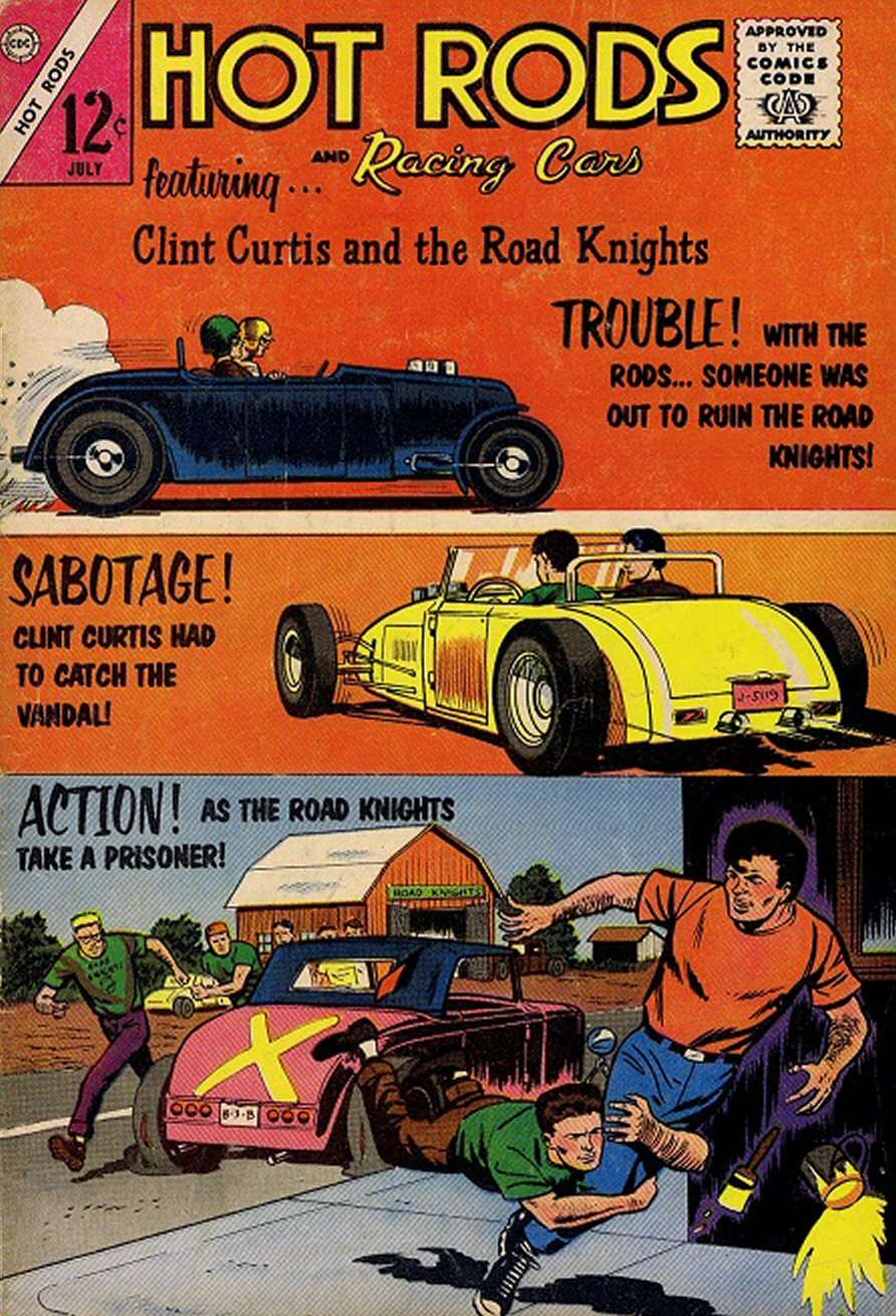 Book Cover For Hot Rods and Racing Cars 64