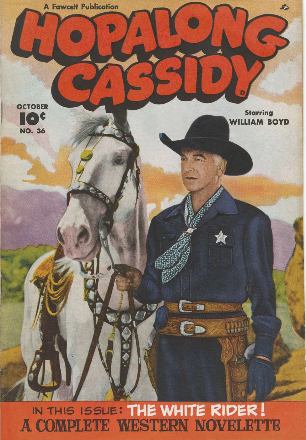 Book Cover For Hopalong Cassidy 36