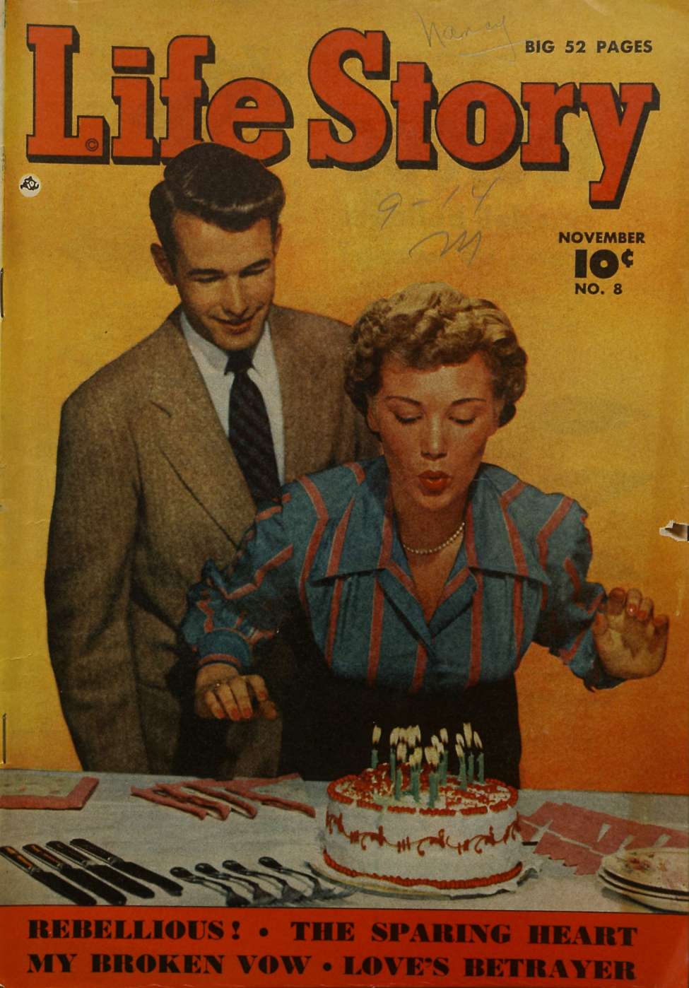 Comic Book Cover For Life Story 8