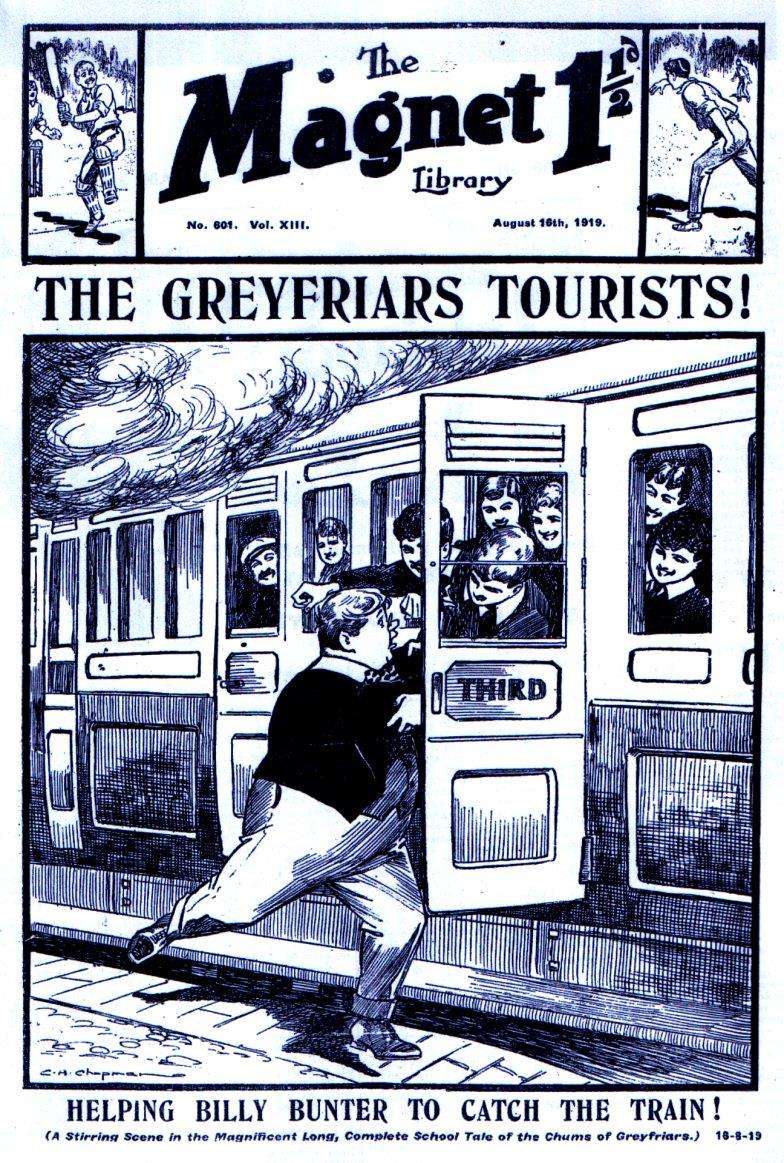 Book Cover For The Magnet 601 - The Greyfriars Tourists