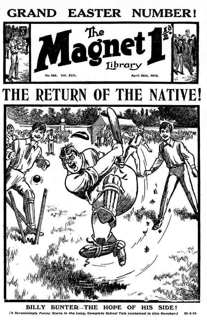 Book Cover For The Magnet 585 - The Return of the Native!