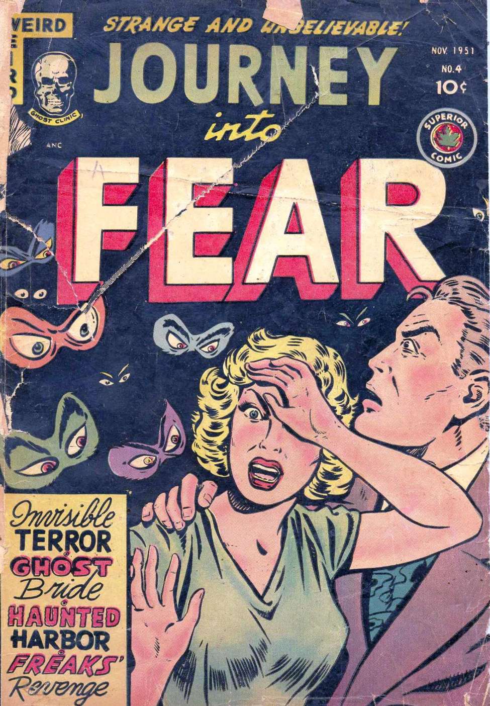 Comic Book Cover For Journey into Fear 4