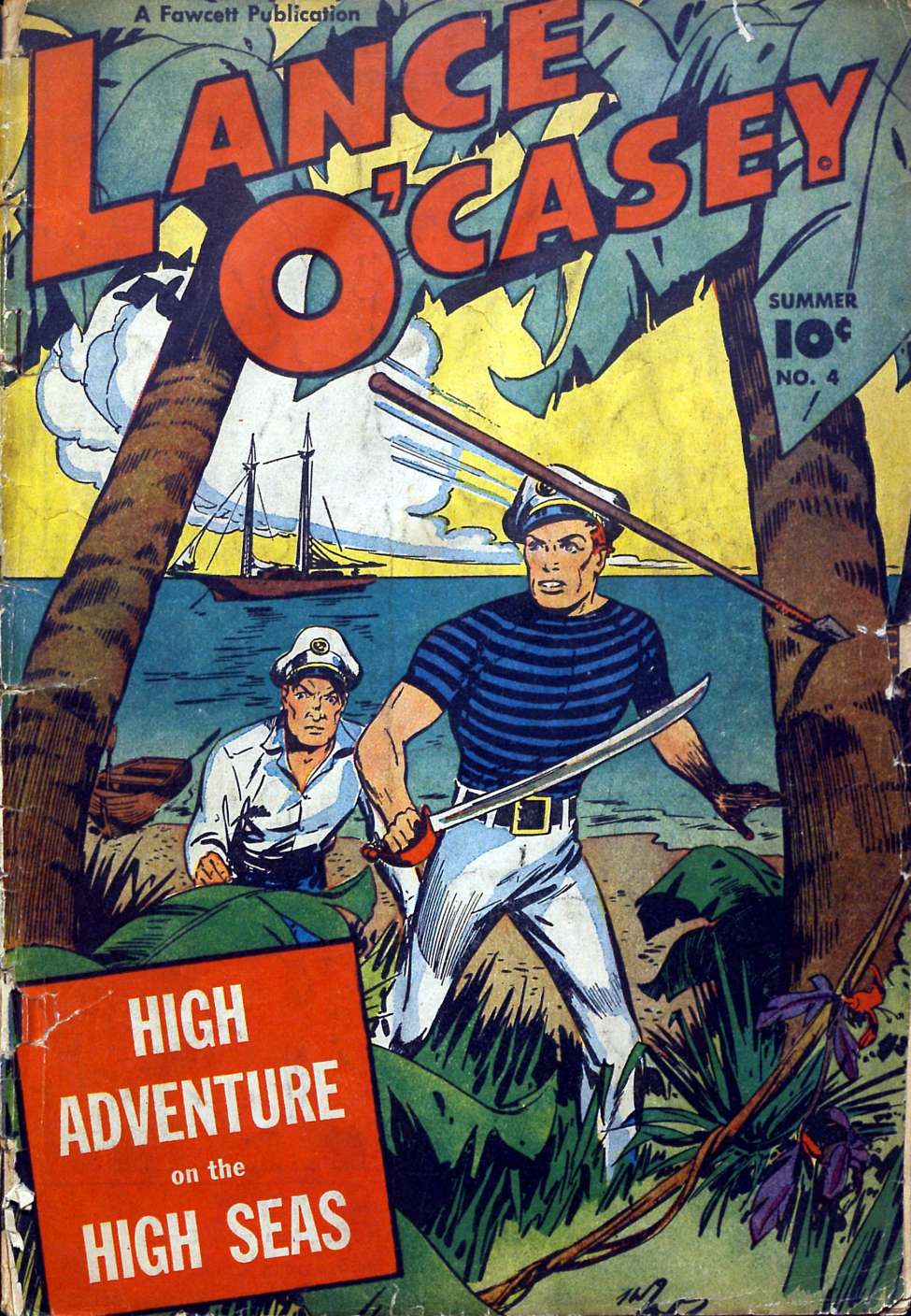 Comic Book Cover For Lance O'Casey 4