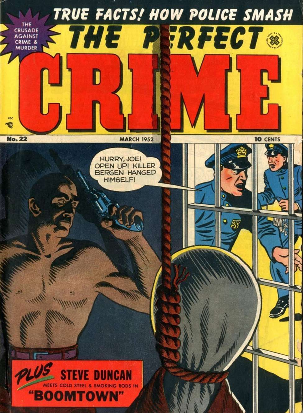 Comic Book Cover For The Perfect Crime 22