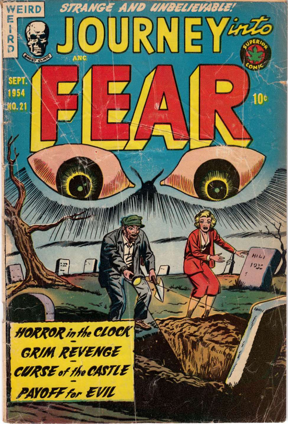 Comic Book Cover For Journey into Fear 21