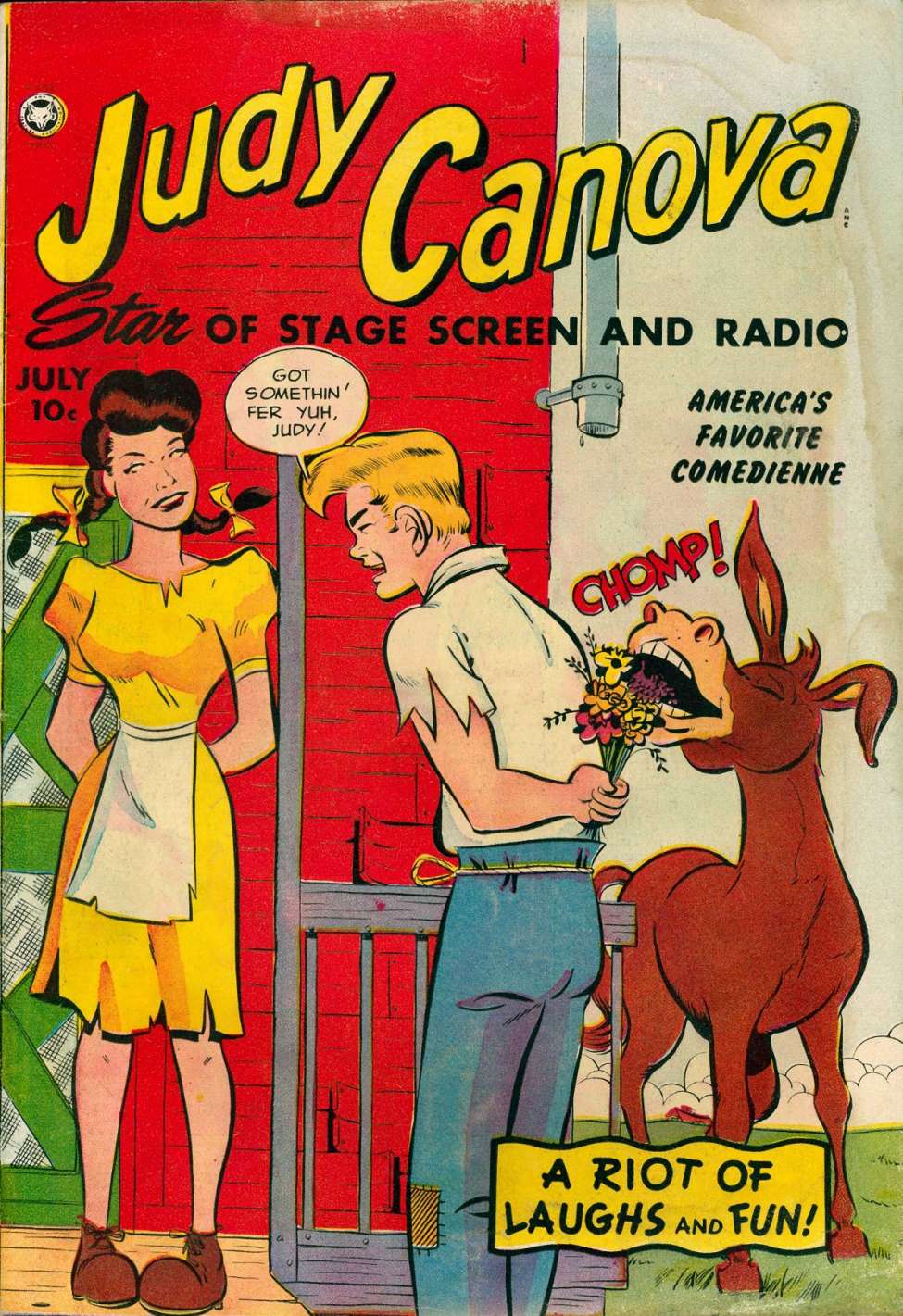 Comic Book Cover For Judy Canova 2 (24)