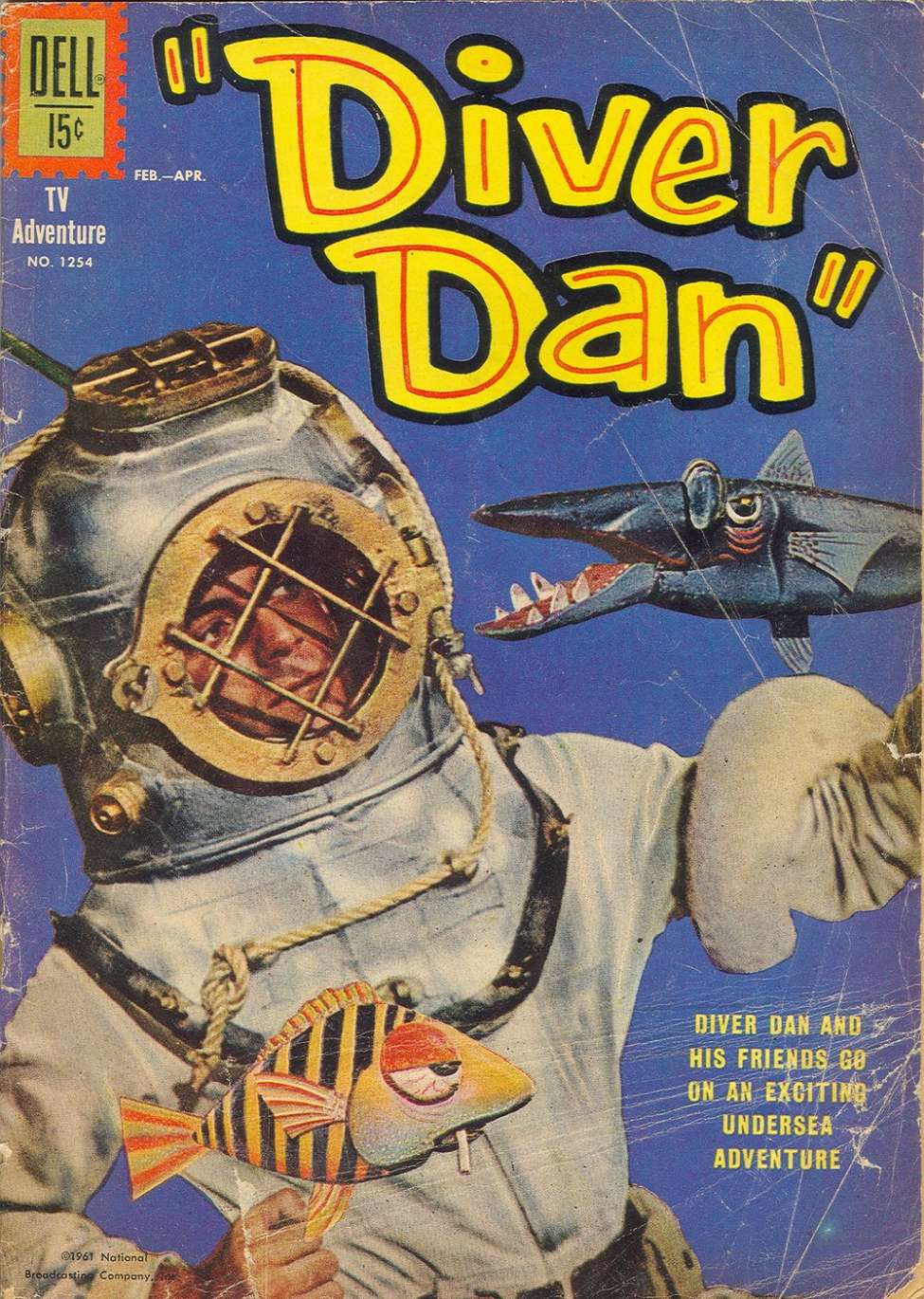 Comic Book Cover For 1254 - Diver Dan