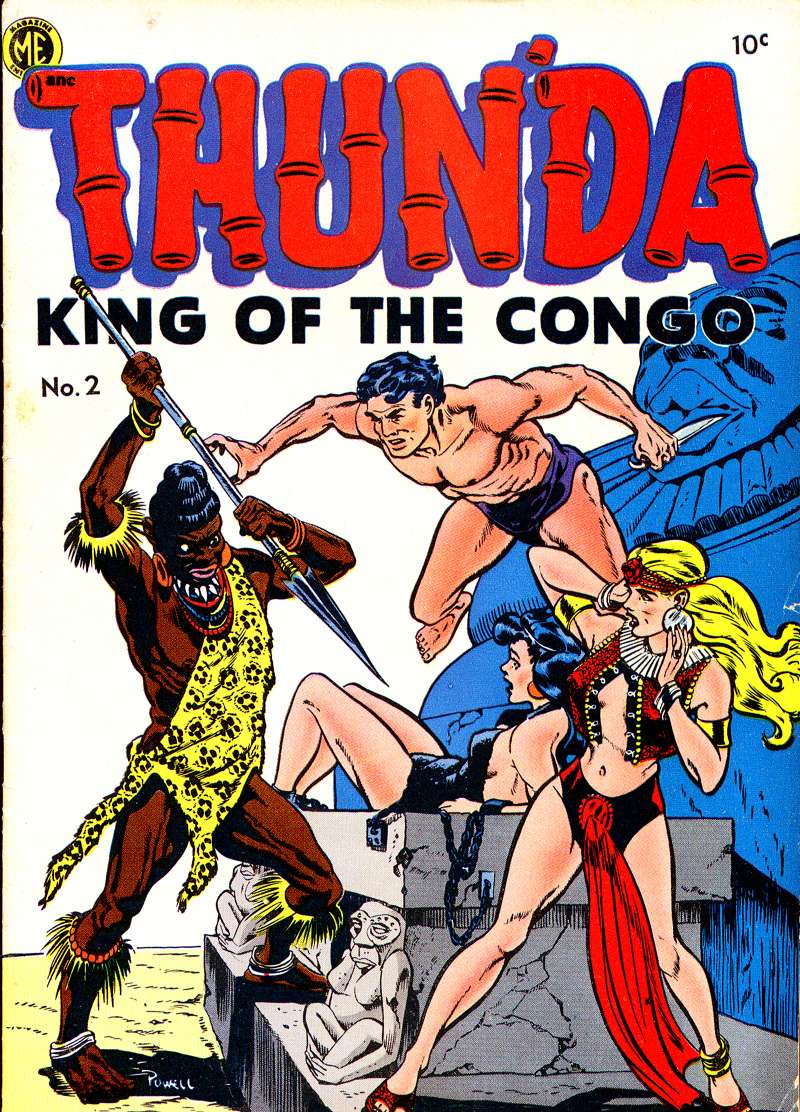 Book Cover For Thun'da, King of the Congo 2 - Version 2