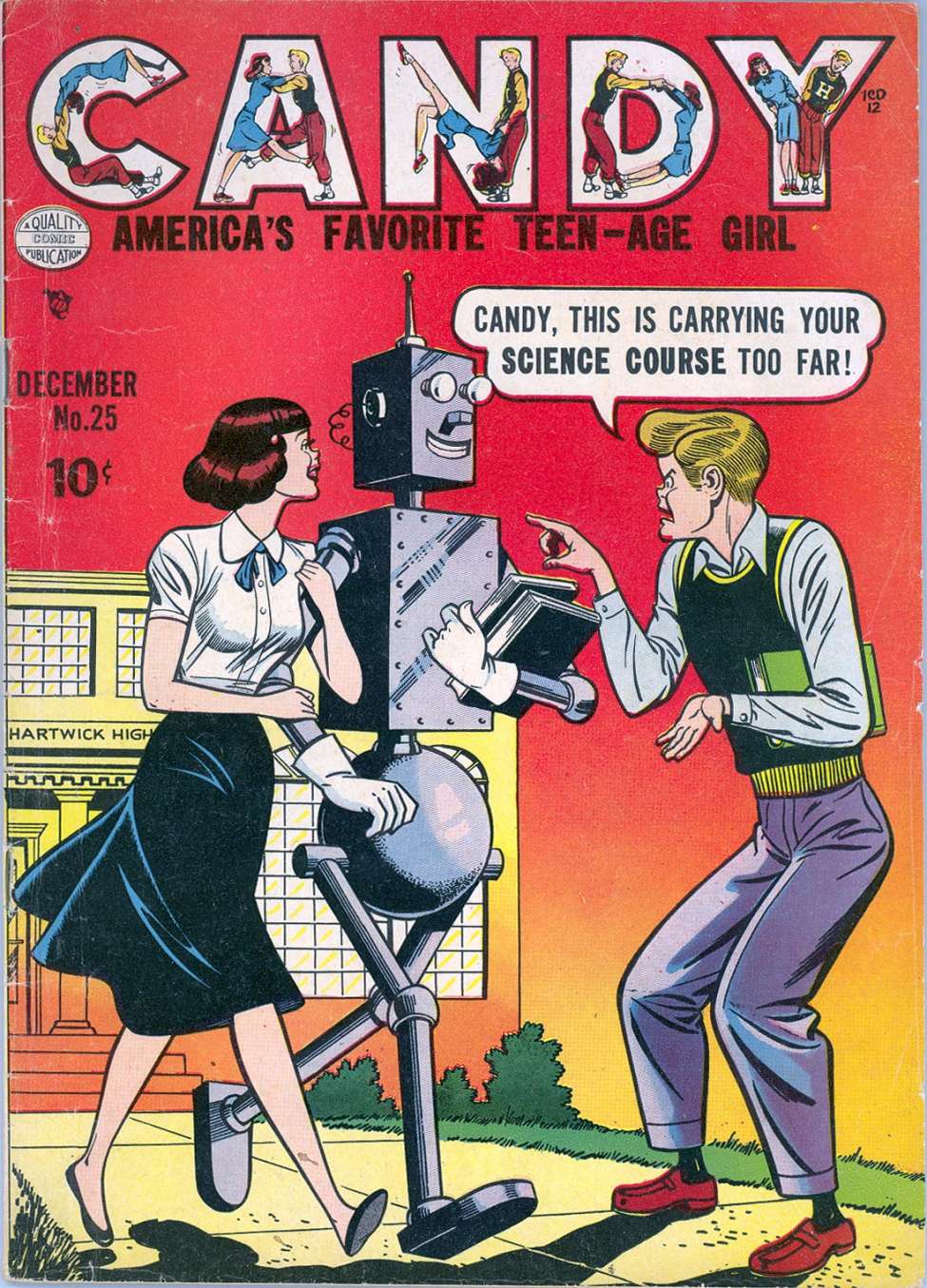 Comic Book Cover For Candy 25