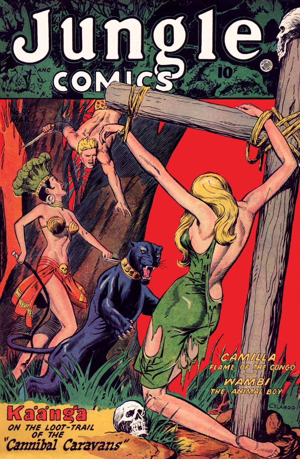 Book Cover For Jungle Comics 99