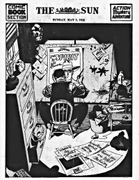 Large Thumbnail For The Spirit (1942-05-03) - Baltimore Sun (b/w)